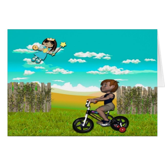 Boys Tooth Fairy-kaart (Voorkant Horizontaal)