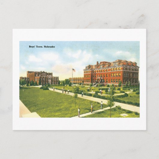 Boys Town, Nebraska Briefkaart (Voorkant)