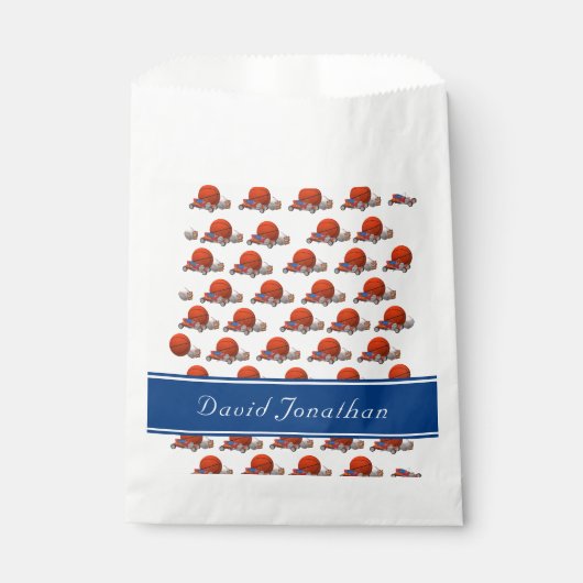 Boy's Toys Thema Favor Tassen Bedankzakje (Voorkant)