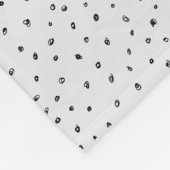 Boys Trendy Cute Oerwoud Lemur & Name Kinder Fleece Deken (Hoek)