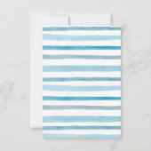 Boys Tribal Teepee Birthday Invitation Kaart (Achterkant)