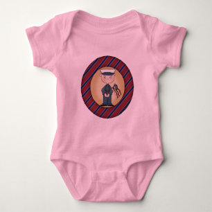 Boys US Marine Romper