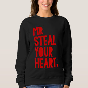 Boys Valentine Mr Steal Your Heart For Boys Toddl Trui