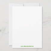 BOYS VIDEO GAME SLUMBER PARTIJ INVITE RED KAART (Achterkant)