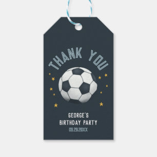 Boys Voetbal Sportsport Dank je wel, jullie kinder Cadeaulabel