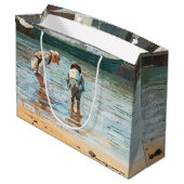 Boys Wading (1873) door Winslow Homer Groot Cadeauzakje (Achterkant Gekanteld)