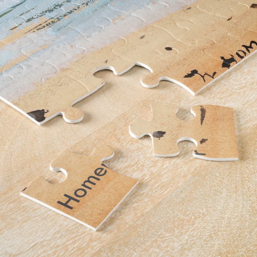 Boys Wading (1873) door Winslow Homer Legpuzzel (Zijkant)