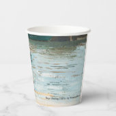 Boys Wading (1873) door Winslow Homer Papieren Bekers (Achterkant)