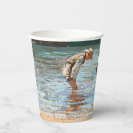 Boys Wading (1873) door Winslow Homer Papieren Bekers