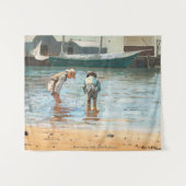 Boys Wading (1873) door Winslow Homer Wandkleed (Voorkant (horizontaal))