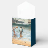 Boys Wading (1873) van Winslow Homer Bedankdoosjes (Geopend)