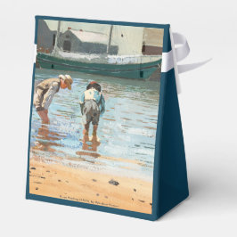 Boys Wading (1873) van Winslow Homer Bedankdoosjes