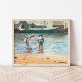 Boys Wading | Winslow Homer Poster