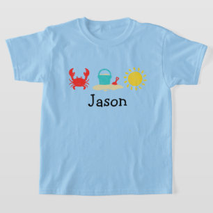 Boys Waterverf Beach Trio T-Shirt