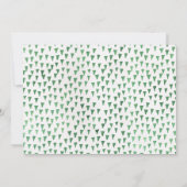 Boys Wild One Safari Foto 1st Birthday Uitnodiging (Achterkant)