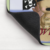 Boys Will Be Boys Lil Pirate Beren Mousepad Muismat (Hoek)
