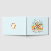 Boys Woodland Baby shower Gastenboek (Volledig)