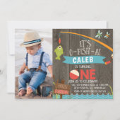 Boys zijn O-vis-al foto eerste uitnodiging van de  (Voorkant)