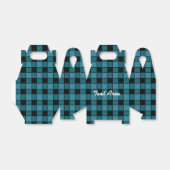 Boys zwarte & Blauwgroen gecompenseerde partijvoor Bedankdoosjes (Uitgevouwen)