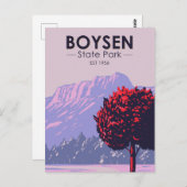 Boysen State Park Wyoming Briefkaart (Voorkant / Achterkant)