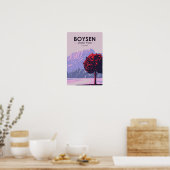 Boysen State Park Wyoming Retro  Poster (Keuken)