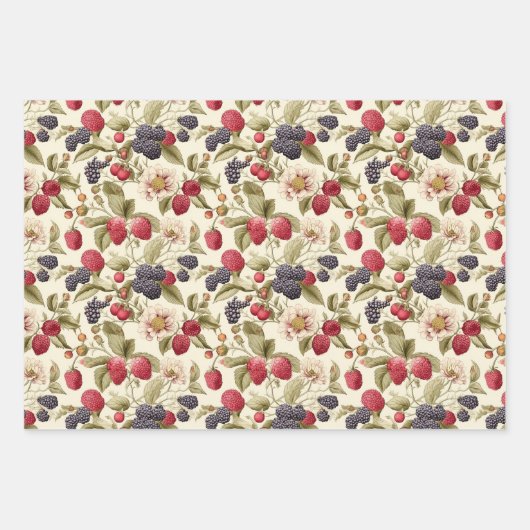 Boysenberry Inpakpapier Vel (Voorkant 2)