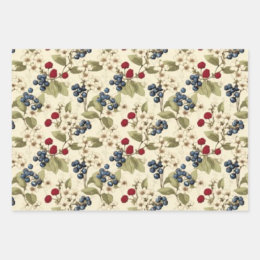 Boysenberry Inpakpapier Vel (Voorkant)