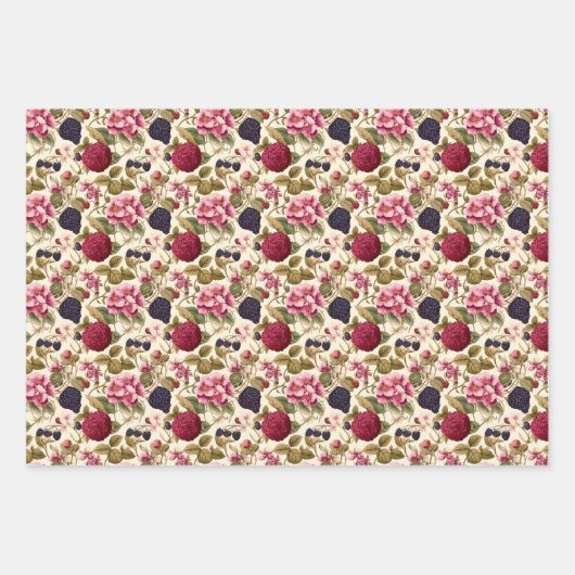 Boysenberry Inpakpapier Vel (Voorkant 2)