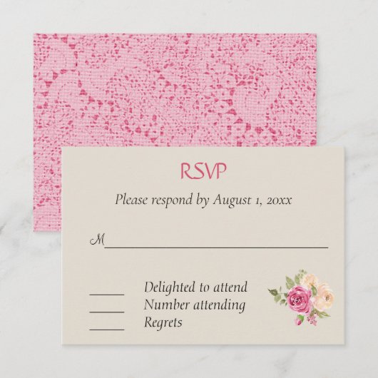 Boysenberry Response Kaart (Voorkant / Achterkant)