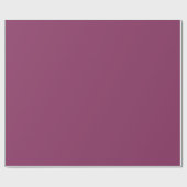 Boysenberry Solid Color Cadeaupapier (Vlak)