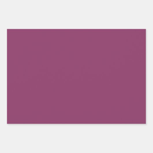 Boysenberry Solid Color Inpakpapier Vel (Voorkant)