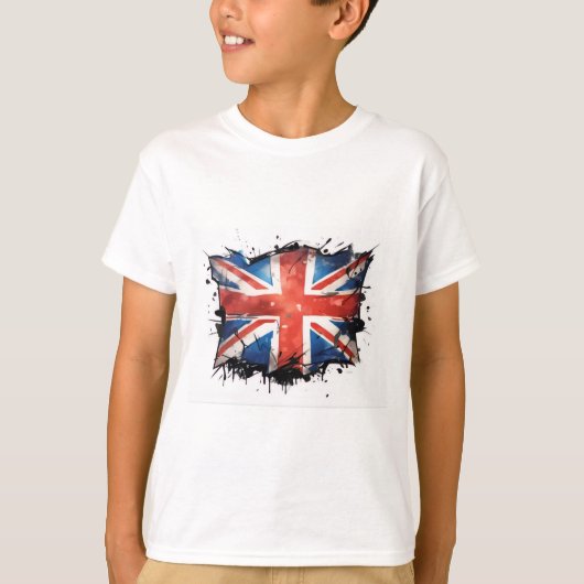 Boys's union jack t shirt (Voorkant)