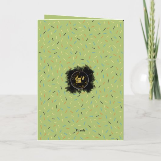 Boyvriend Birthday Kaart (Achterkant)