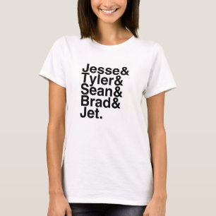 Boyvriend Boyvriend- Jesse, Tyler, Sean, Brad, Jet T-shirt