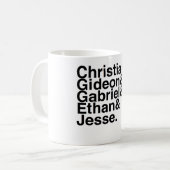 Boyvriend, Christelijk, Gideon, Gabriel, Ethan, Koffiemok (Voorkant links)