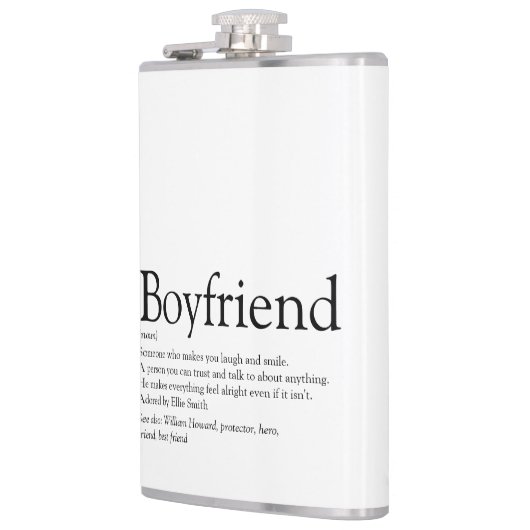 Boyvriend Definition Gezegde Black en White Heupfles (Links)