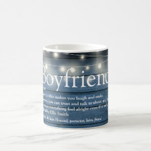Boyvriend Definition String Lights Blue Rustic Koffiemok