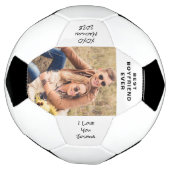 Boyvriend Foto gepersonaliseerd Voetbal (Gedraaid)