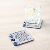 Boyvriend gedicht - 40e verjaardag bier onderzetter (Rechterzijde)