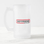 Boyvriend in training - Valentijn Gift Matglas Bierpul (Links)