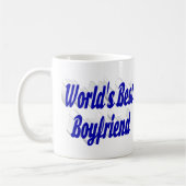 Boyvriend met blauw half script koffiemok (Links)