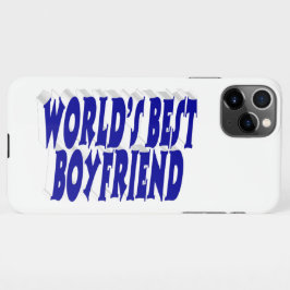 Boyvriend met blue text iPhone case iPhone 11Pro Max Hoesje