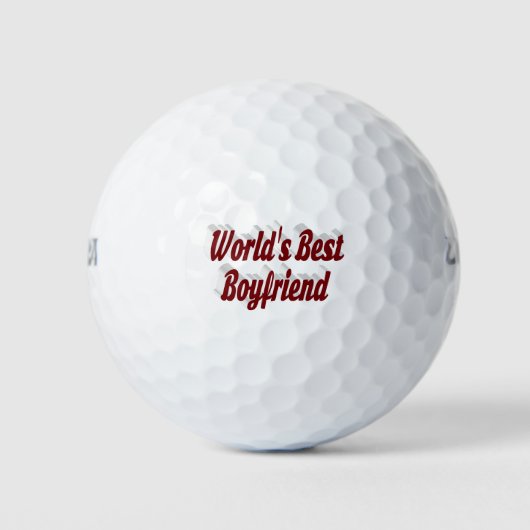 Boyvriend met boeroendisch script golfballen (Voorkant)
