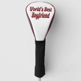 Boyvriend met boeroendisch script golfheadcover