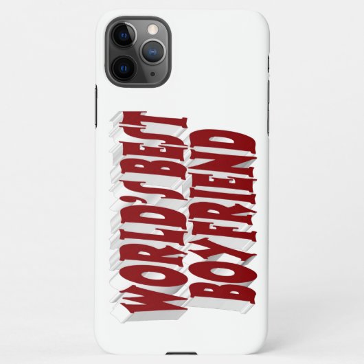Boyvriend met boerogundy text iPhone case iPhone Hoesje (Achterkant)