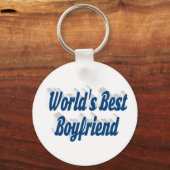 Boyvriend met zee blauw manuscript sleutelhanger (Achterkant)