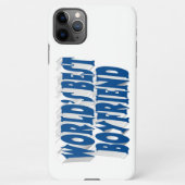 Boyvriend met zee blauwe tekst iPhone case iPhone Hoesje (Achterkant)