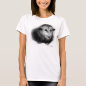 Boyvriend shirt met fuzzy possum (Voorkant)