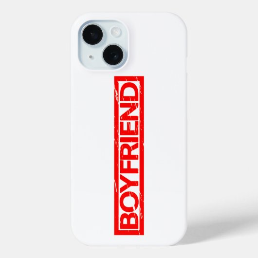 Boyvriend Stamp Case-Mate iPhone Case (Achterkant)