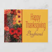 Boyvriend Thanksgiving Card Feestdagenkaart (Voorkant)